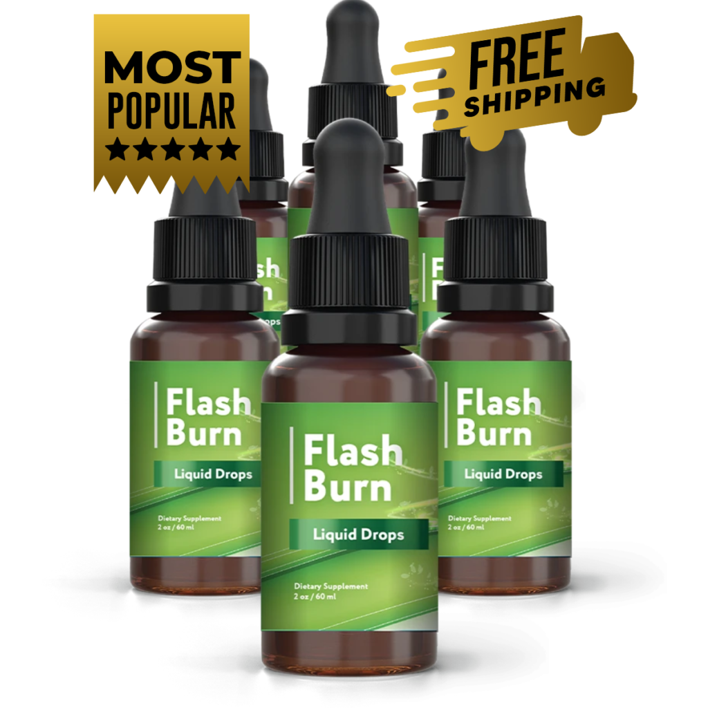 Flash Burn Weight Management Support — Front Label